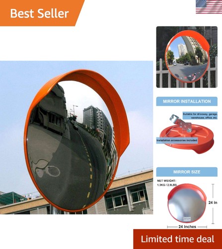 Inch convex mirror - 24, outdoor