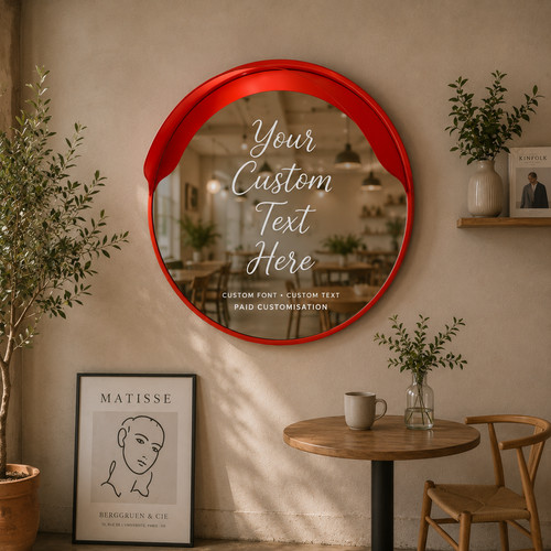 Decorative convex wall mirror - convex,