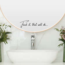 Mirror Sticker Decal Funny