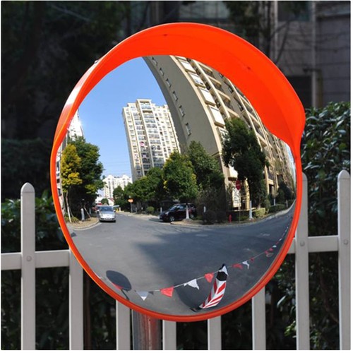 Wide angle driveway mirror - angle,