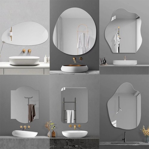 Trendy irregular wall - wall, mirror
