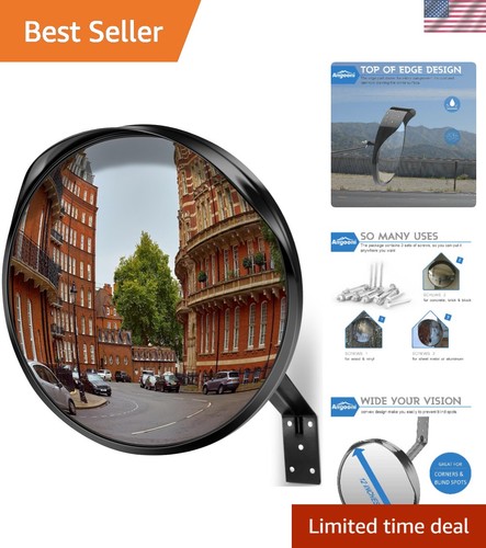 Acrylic convex mirror - 12”,