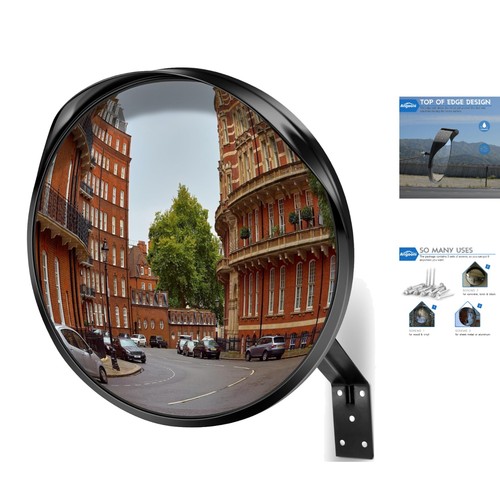 Acrylic convex traffic mirror - acrylic,